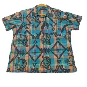 Ralph Lauren XL men's short sleeve button up shirt